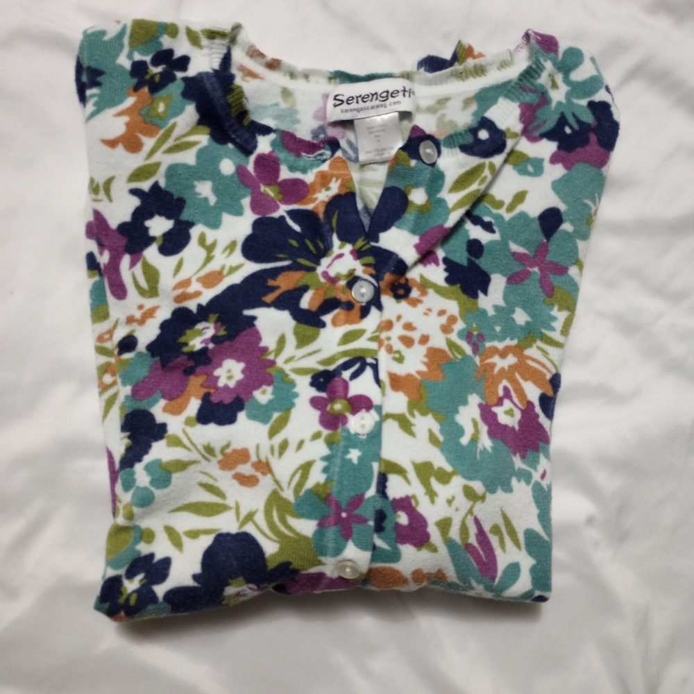 Women's Serengeti Floral Cardigan